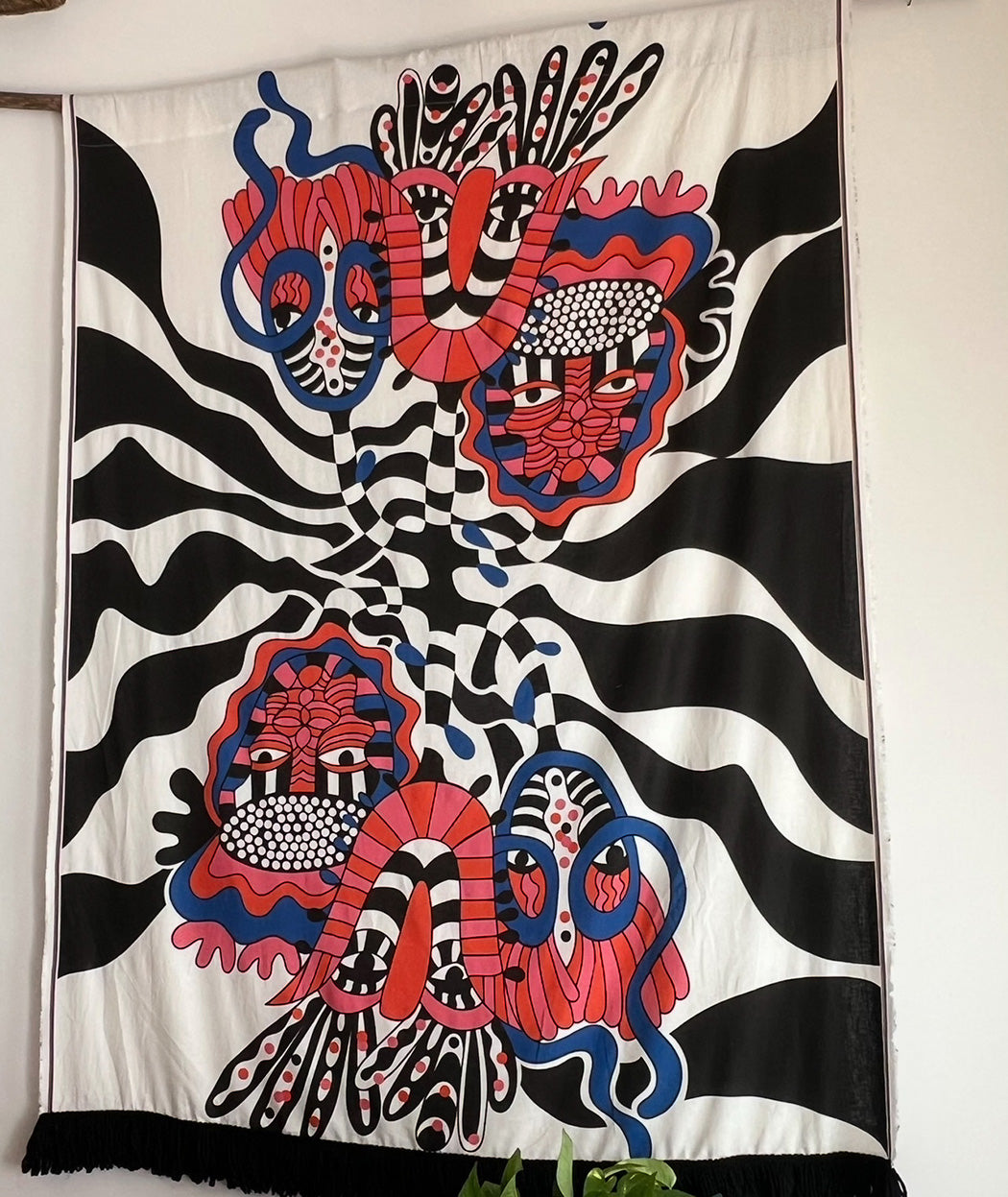 Artelie Haname textile wall panel detail