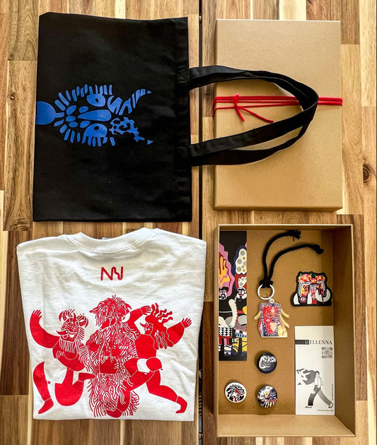 Gift Box Kuker T-shirt, Tote Bag, Accessories