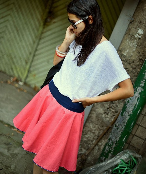 Short Doubled Sided Skirt Rendez-Vous