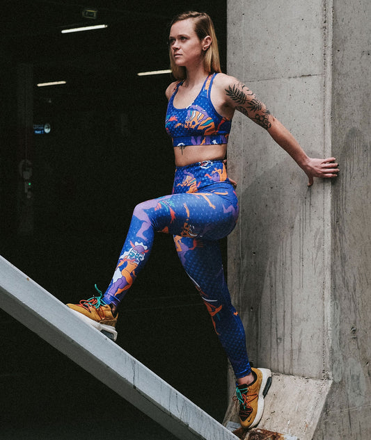 Women Sports Long Leggings Superheroes