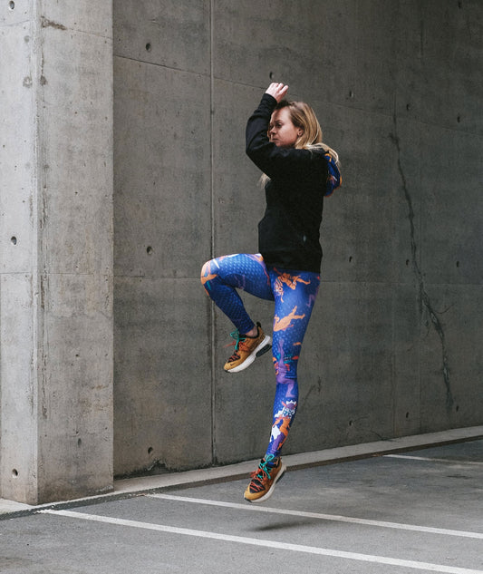 Women Sports Long Leggings Superheroes