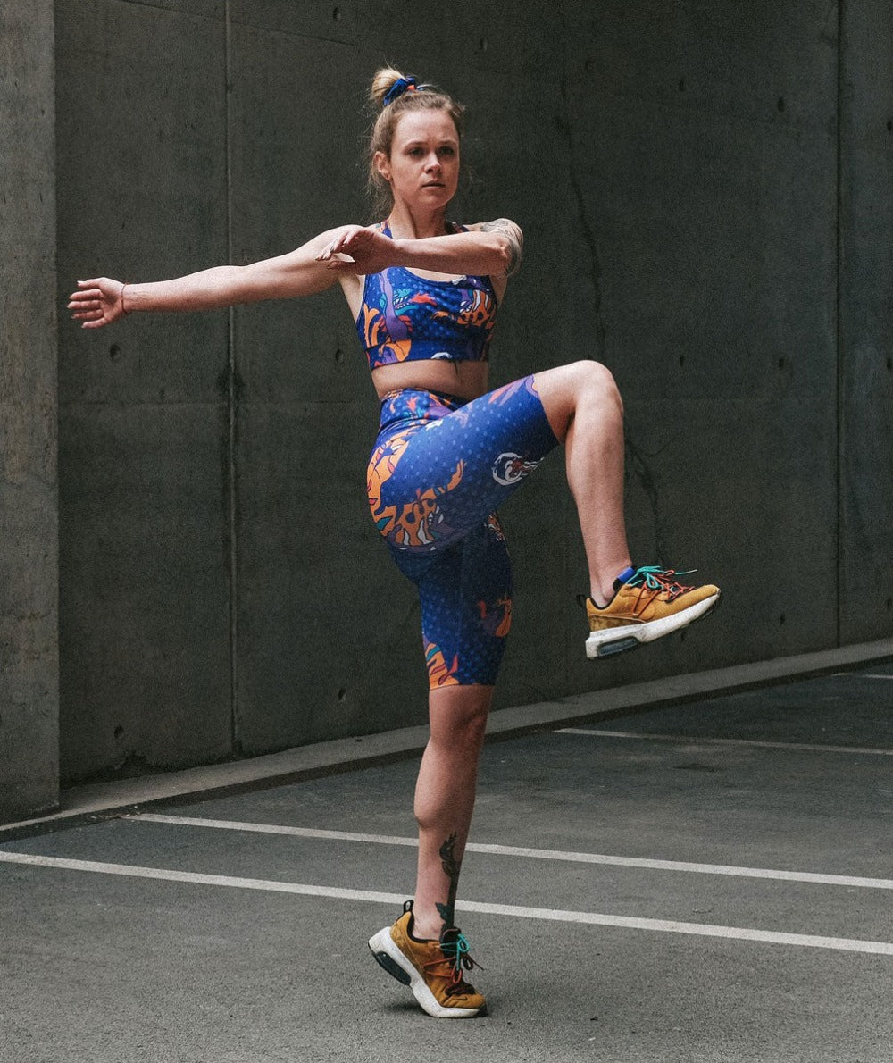 Дамски спортни къси клинове Superheroes