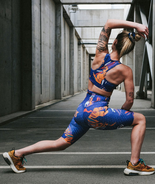 Women Sports Short Leggings Superheroes