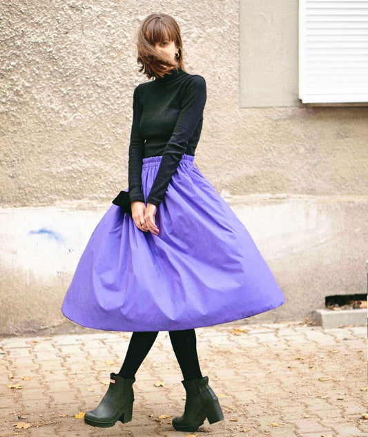 Двустранна миди пола за дъжд Rainyday