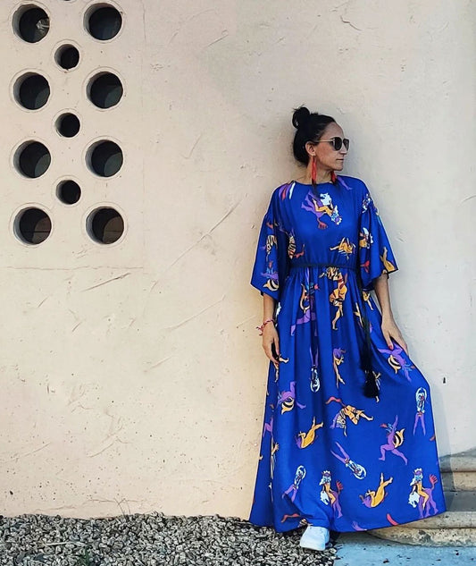 Long Designer Dress Superheroes