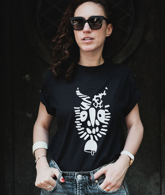 Black Men Women T-Shirt Kuker