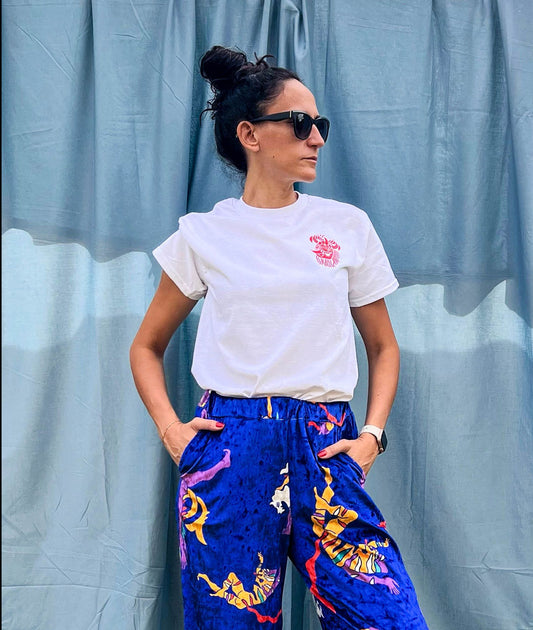 White Men Women T-Shirt Kukeri Dance